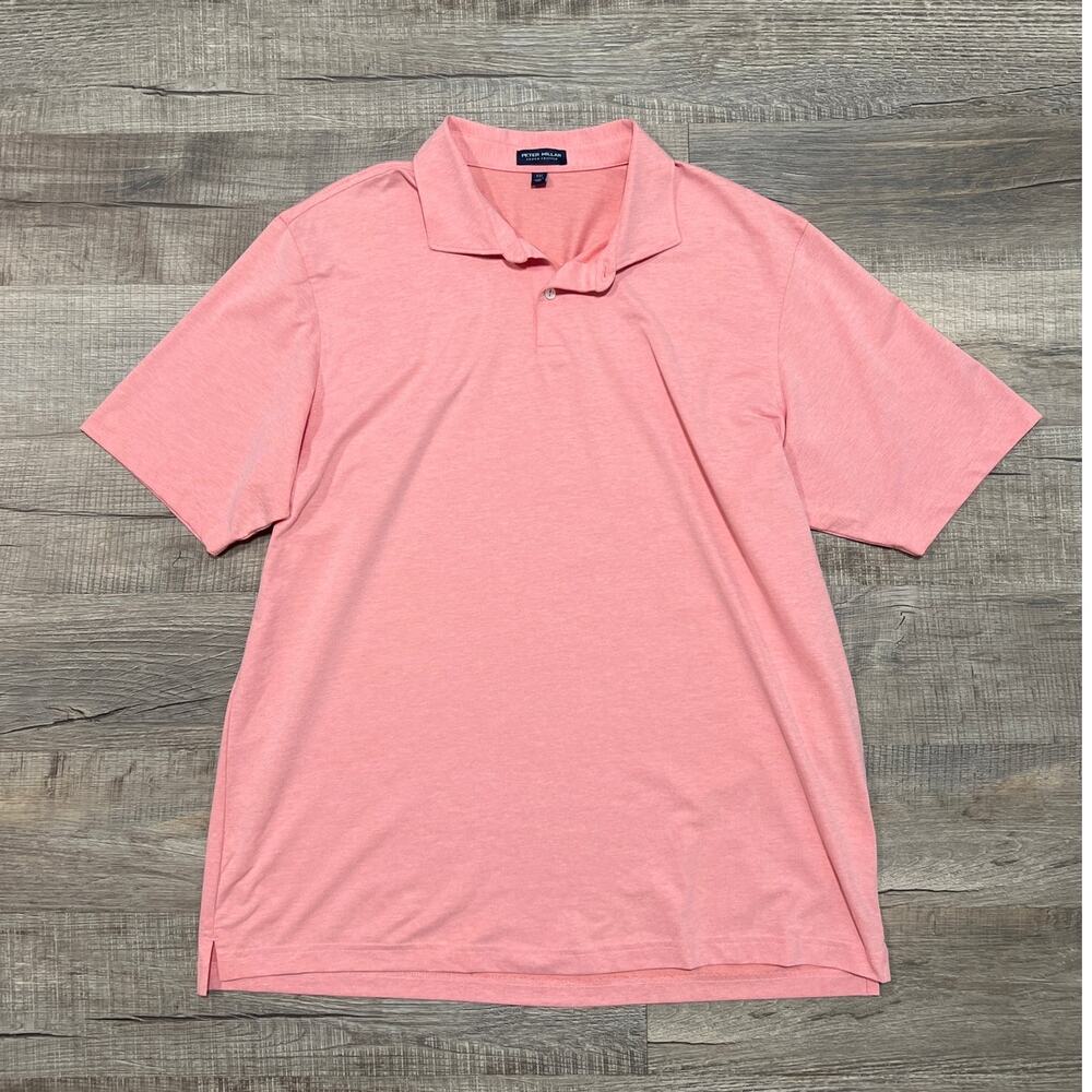Peter Millar Crown Crafted Short Sleeve Polo XXL Pima Cotton Performance Golf